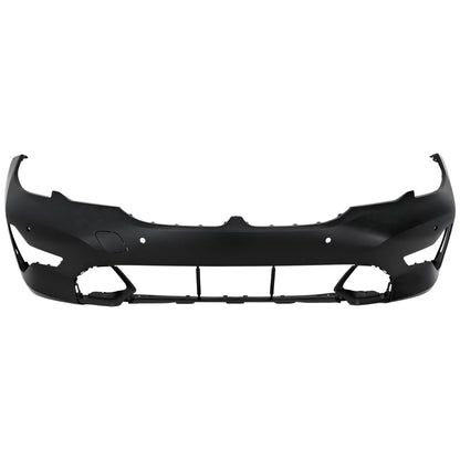 2019-2022 BMW 3-Series HYBRID, Front Bumper Cover; G20; SEDAN; Sport/Luxury; w/o M Sport; w/PDC; w/o Park Sensor - BM1000519 - Fits Part Number 51118496501