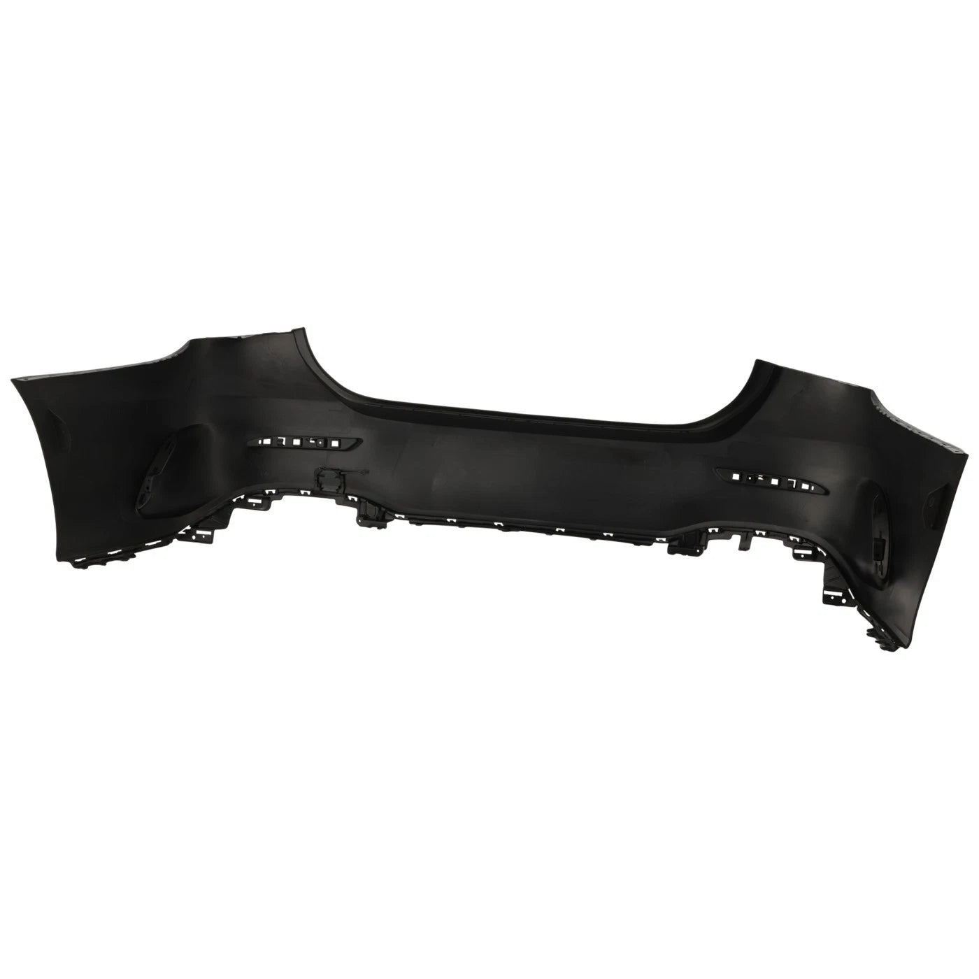 2019-2022 MERCEDES A-CLASS, Rear Bumper Cover; V177; SEDAN; w/AMG; w/o Park Sensor; w/Tow - MB1100442 - Fits Part Number 1778809801649990