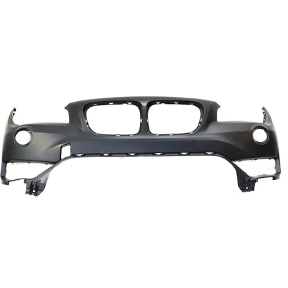 2013-2015 BMW X1, Front Bumper Cover; E84; w/o M Pkg; w/o HL Washer - BM1000322 - Fits Part Number 51117345031