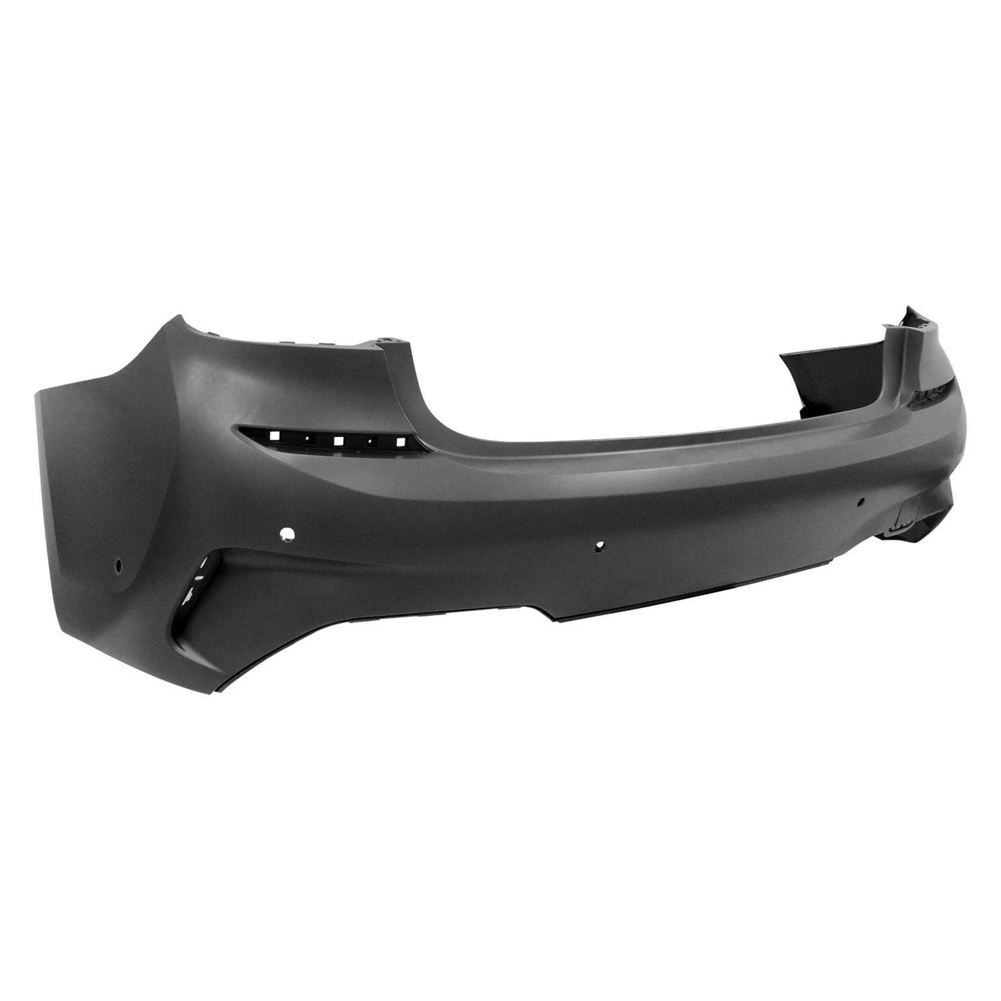 2019-2022 BMW 3-Series HYBRID, Rear Bumper Cover; SEDAN; G20; w/M Sport; w/PDC; w/Park Asst; w/Tow - BM1100435 - Fits Part Number 51128099905