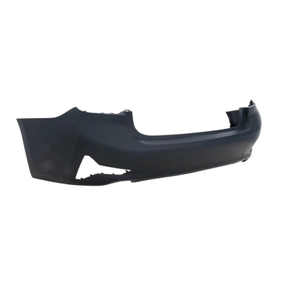 2019-2022 BMW 3-Series HYBRID, Rear Bumper Cover; G20; SEDAN; w/o M Sport; Luxury Line; w/o PDC; w/o Park Asst - BM1100440 - Fits Part Number 51128493933