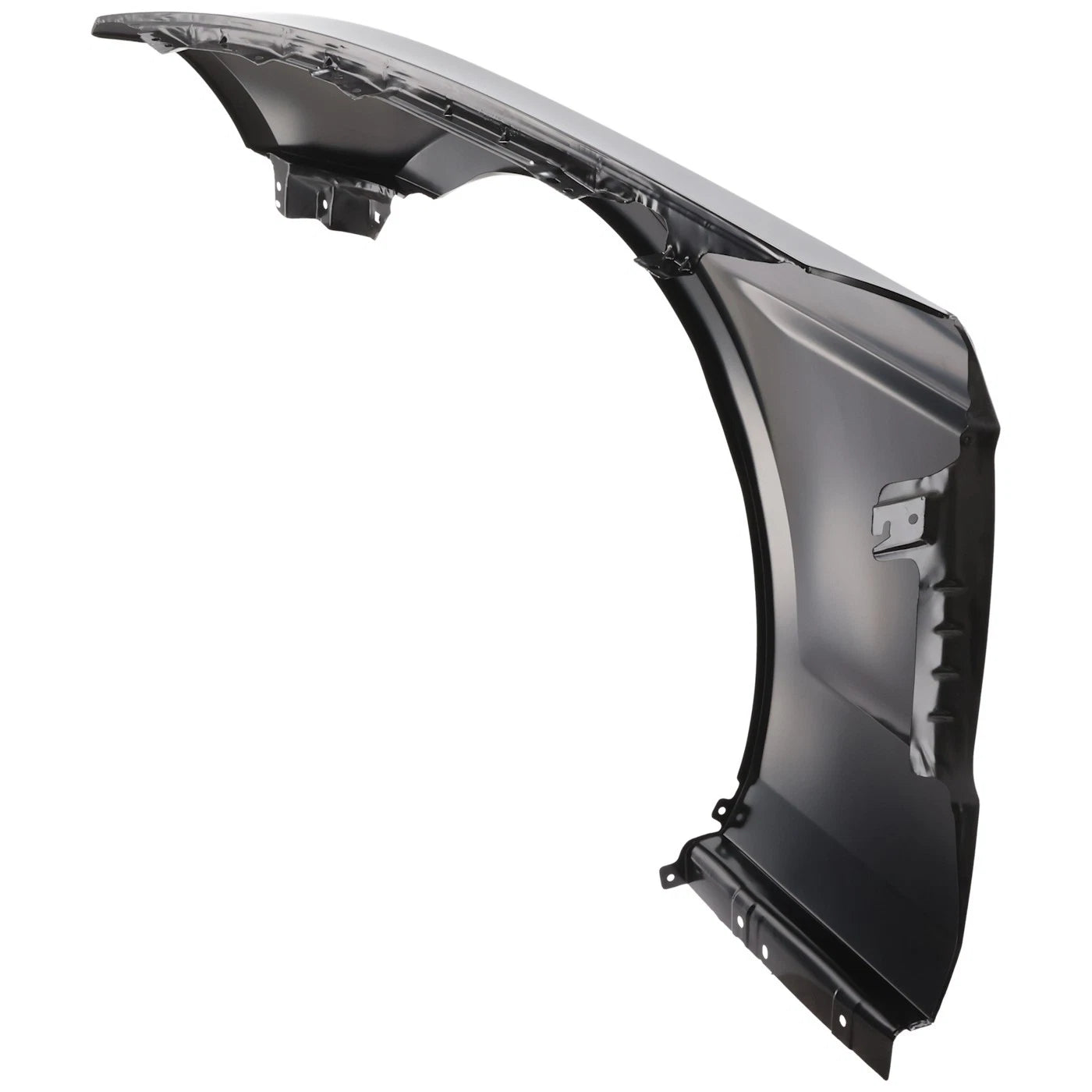 FORD MUSTANG 2010-2014, Guardabarros derecho (lado del pasajero); con orificio moldeado - FO1241282 - Compatible con el número de pieza AR3Z16005B