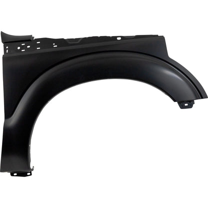 2011-2016 FORD F250/F350, Right Fender (Passenger Side); w/o Wheel Mldg Hole - FO1241284 - Fits Part Number BC3Z16005A