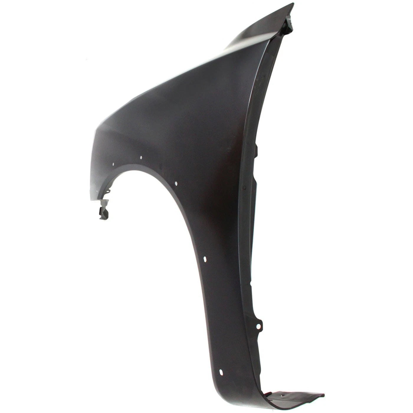 NISSAN TITAN 2008-2015, guardabarros izquierdo (lado del conductor); modelo LE/PRO-4X; con orificio para moldura - NI1240192 - Compatible con la pieza número F3101ZR0EA