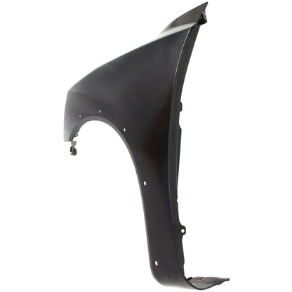 NISSAN TITAN 2008-2015, guardabarros izquierdo (lado del conductor); modelo LE/PRO-4X; con orificio para moldura - NI1240192 - Compatible con la pieza número F3101ZR0EA
