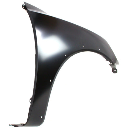 NISSAN TITAN 2008-2015, guardabarros derecho (lado del pasajero); modelo LE/PRO-4X; con orificio para moldura - NI1241192 - Compatible con la pieza número F3100ZR0EA