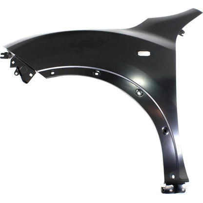 Nissan Juke 2011-2016, guardabarros izquierdo (lado del conductor); con orificio - NI1240200 - Compatible con el número de pieza FCA011KAMA