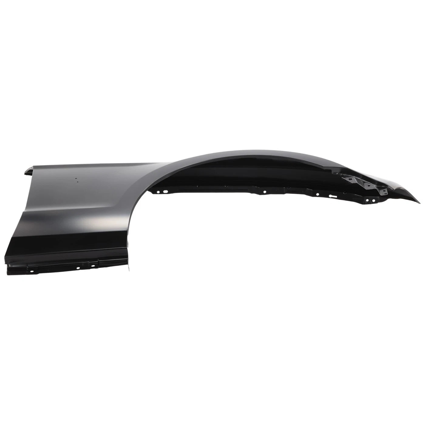FORD MUSTANG 2010-2014, Guardabarros derecho (lado del pasajero); con orificio moldeado - FO1241282 - Compatible con el número de pieza AR3Z16005B
