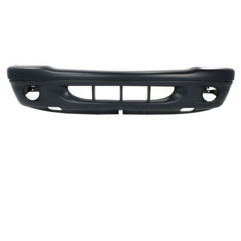 2001-2003 DODGE DURANGO, Front Bumper Cover; w/fog; 1pc BLK/PTD - CH1000349 - Fits Part Number 5073221AA