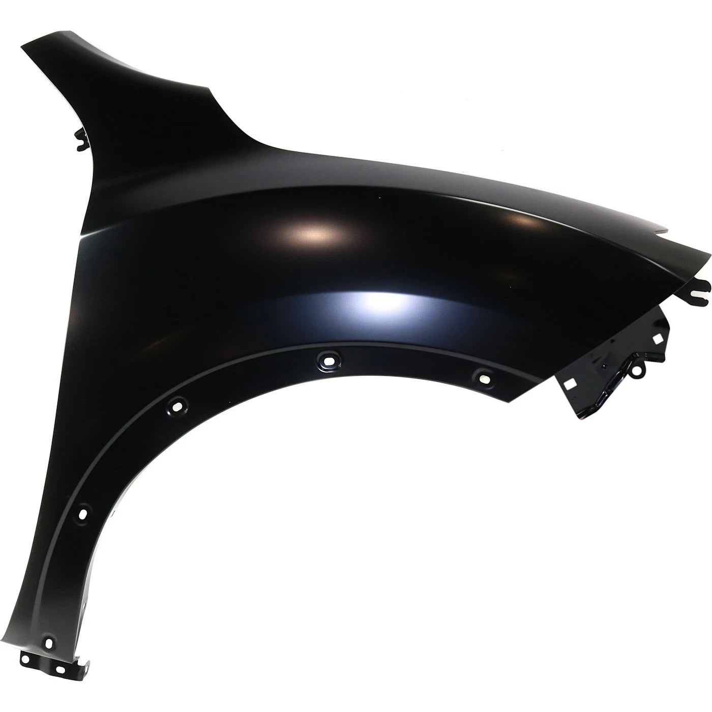 Nissan Juke 2015-2016, guardabarros derecho (lado del pasajero); sin orificio para puerta trasera - NI1241214 - Compatible con el número de pieza F31003YMMA