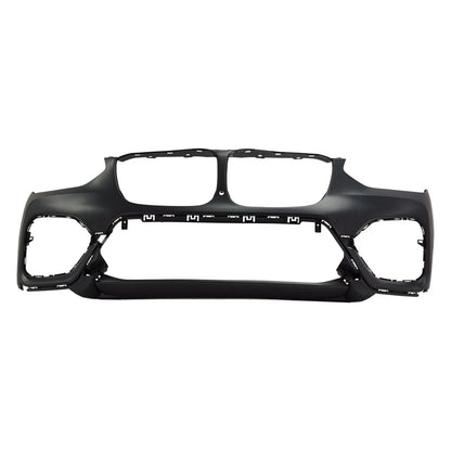 2018-2021 BMW X3, Front Bumper Cover; G01; 30i; XLINE; w/o M Sport; w/Park Assist; w/Park Assistant Plus - BM1000493 - Fits Part Number 51117490211