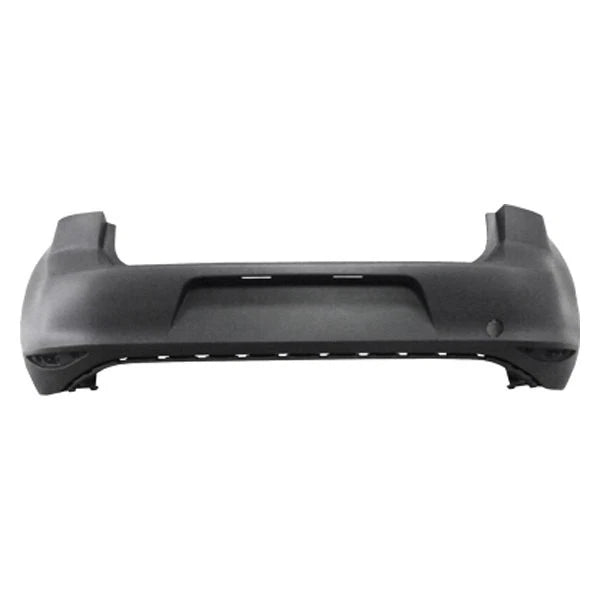 Volkswagen GOLF 2015-2017, cubierta de parachoques trasero; sin asistencia de estacionamiento - VW1100202 - Compatible con el número de pieza 5GM807417GRU