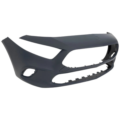 2019-2022 MERCEDES A-CLASS, Front Bumper Cover; V177/W177; SEDAN/HATCHBACK; w/o AMG; w/o Park Asst - MB1000592 - Fits Part Number 17788001009999