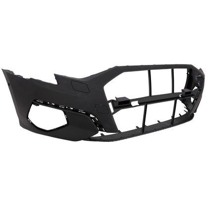 2022-2023 AUDI A3 QUATTRO, Front Bumper Cover; w/o S-Line Pkg; w/Park Asst; w/2 Sensor - AU1000302 - Fits Part Number 8Y0807065AGRU