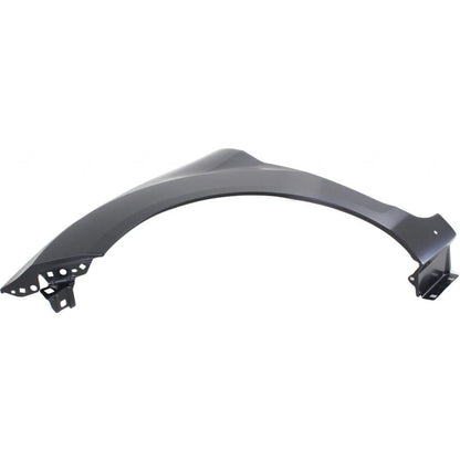 FORD FIESTA HATCHBACK 2014-2019, guardabarros izquierdo (lado del conductor); con paquete de diseño; con orificio para moldura - FO1240292 - Compatible con el número de pieza D2BZ16006A