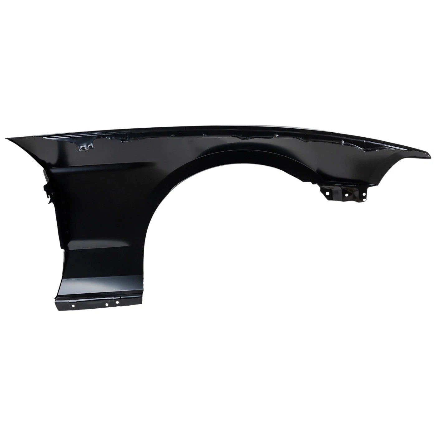 FORD MUSTANG 2010-2014, guardabarros izquierdo (lado del conductor); sin orificio de moldeo - FO1240281 - Compatible con el número de pieza AR3Z16006A