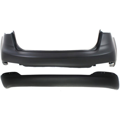 2014-2016 Kia Forte (Lower | w/o Exhaust Tip) Rear Bumper Cover