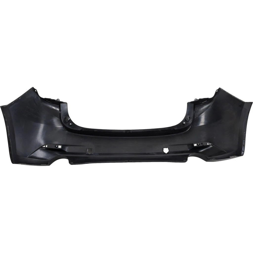 2017-2018 MAZDA 3 HATCHBACK, Rear Bumper Cover; Japan/Mexico Built; Partial PRM/BLK - MA1100225 - Fits Part Number B63B50221ABB^BANE50221A9U