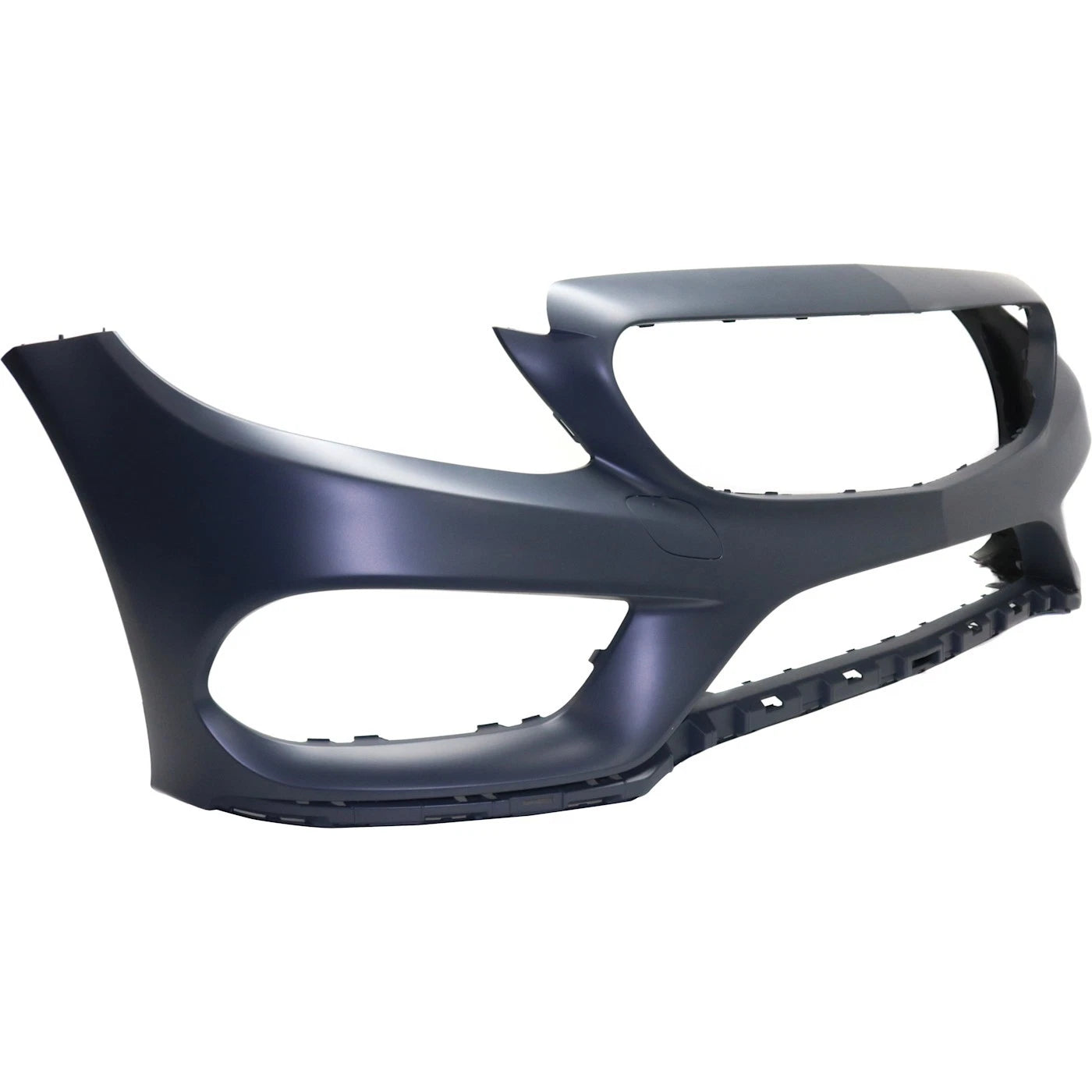 MERCEDES CLASE C 2015-2018, cubierta de parachoques delantero; SEDÁN; W205; con AMG; con vista envolvente; sin sensor de estacionamiento - MB1000478 - Compatible con el número de pieza 20588023409999