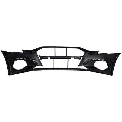2022-2023 AUDI A3 QUATTRO, Front Bumper Cover; w/o S-Line Pkg; w/Park Asst; w/2 Sensor - AU1000302 - Fits Part Number 8Y0807065AGRU