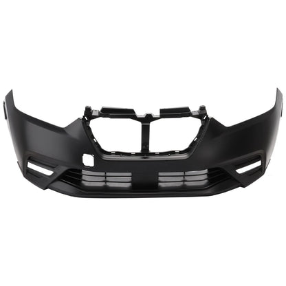 2020-2020 NISSAN KICKS, Front Bumper Cover; Partial PRM - NI1000339 - Fits Part Number 620225RW0J