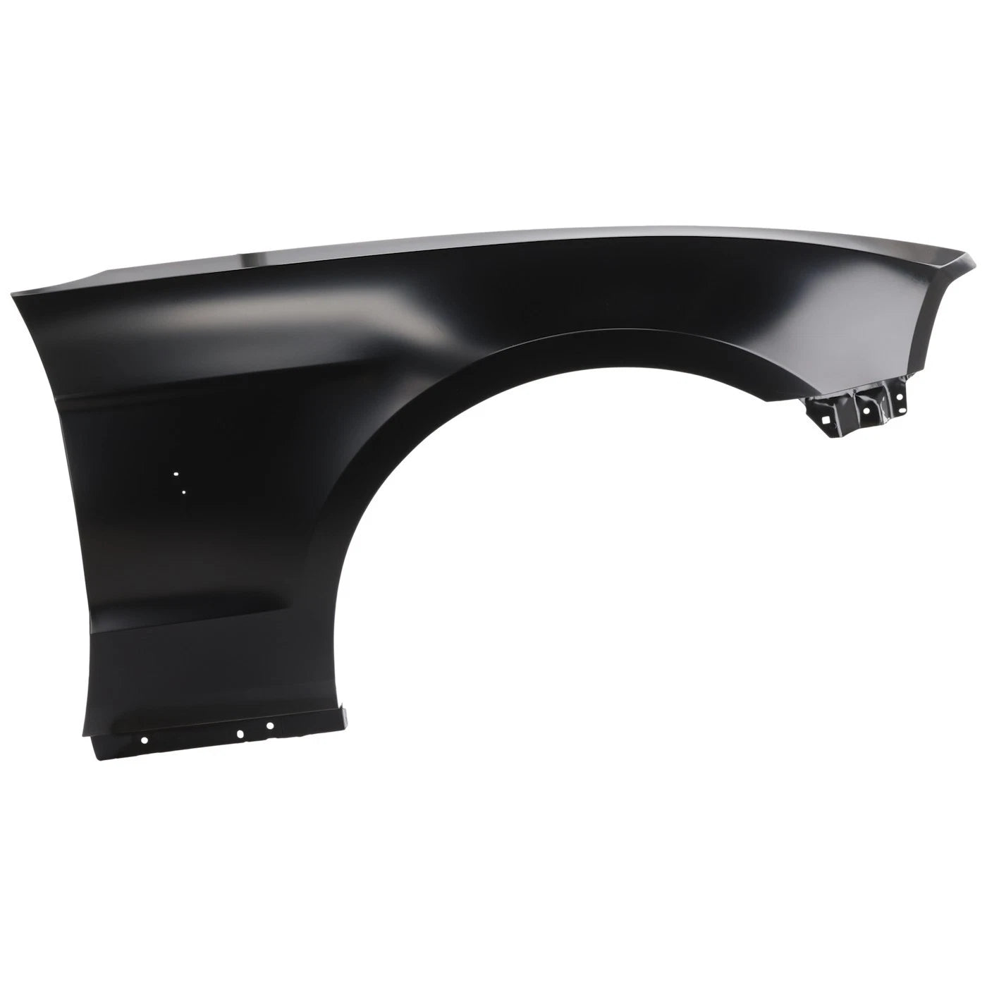 FORD MUSTANG 2010-2014, Guardabarros derecho (lado del pasajero); con orificio moldeado - FO1241282 - Compatible con el número de pieza AR3Z16005B