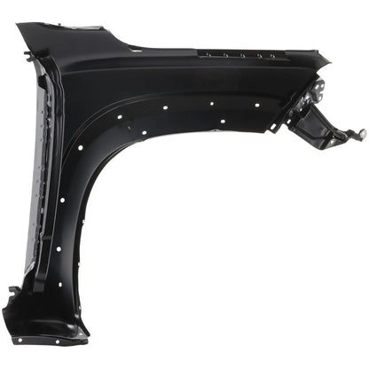 NISSAN FRONTIER 2022-2025, guardabarros izquierdo (lado del conductor); PRO-X/PRO-4X; con orificio moldeado - NI1240247 - Compatible con la pieza número 631019BU1A