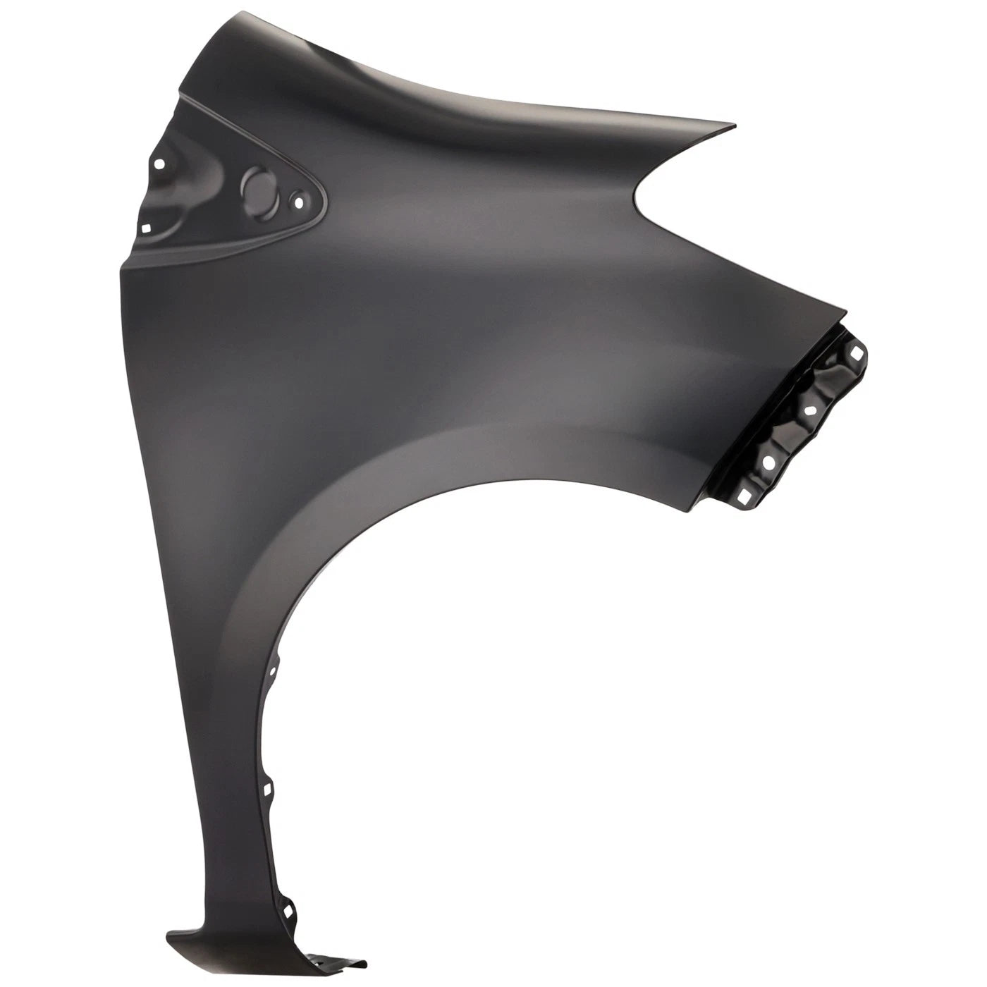 TOYOTA YARIS HATCHBACK 2012-2019, guardabarros derecho (lado del pasajero); CE/L/LE; sin orificio SL - TO1241240 - Compatible con el número de pieza 5380152200