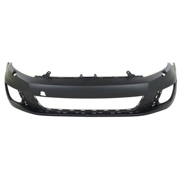 Volkswagen GOLF 2010-2014, cubierta de parachoques delantero; con lavaparabrisas; sin asistencia de estacionamiento - VW1000185 - Compatible con el número de pieza 5K0807217CFGRU