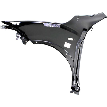 Nissan Juke 2011-2016, guardabarros derecho (lado del pasajero); con orificio - NI1241200 - Compatible con el número de pieza FCA001KAMA