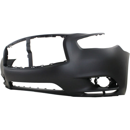 2013-2013 INFINITI JX35, Front Bumper Cover; w/o Premium Pkg; w/o Park Sensor - IN1000251 - Fits Part Number 620223JA0H