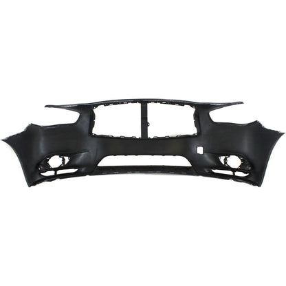 2013-2013 INFINITI JX35, Front Bumper Cover; w/o Premium Pkg; w/o Park Sensor - IN1000251 - Fits Part Number 620223JA0H