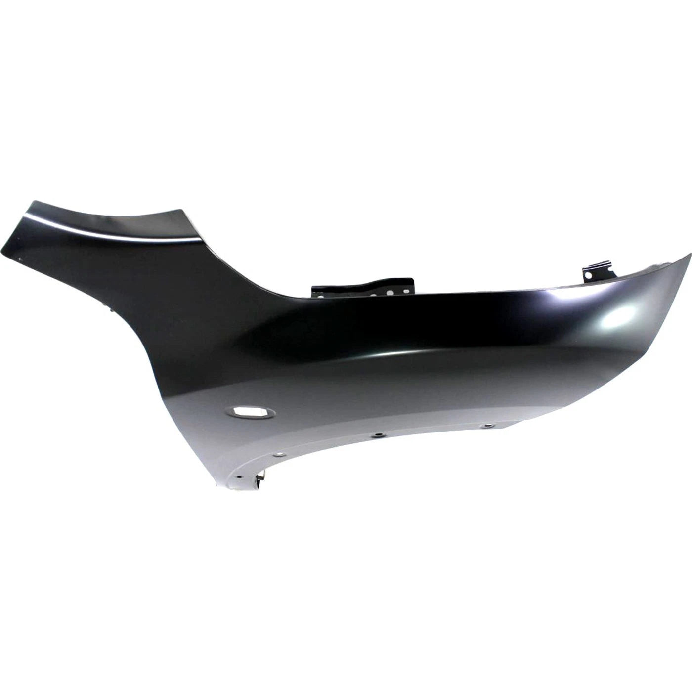Nissan Juke 2011-2016, guardabarros derecho (lado del pasajero); con orificio - NI1241200 - Compatible con el número de pieza FCA001KAMA