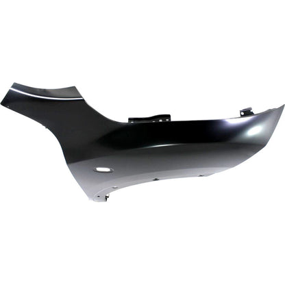 Nissan Juke 2011-2016, guardabarros derecho (lado del pasajero); con orificio - NI1241200 - Compatible con el número de pieza FCA001KAMA