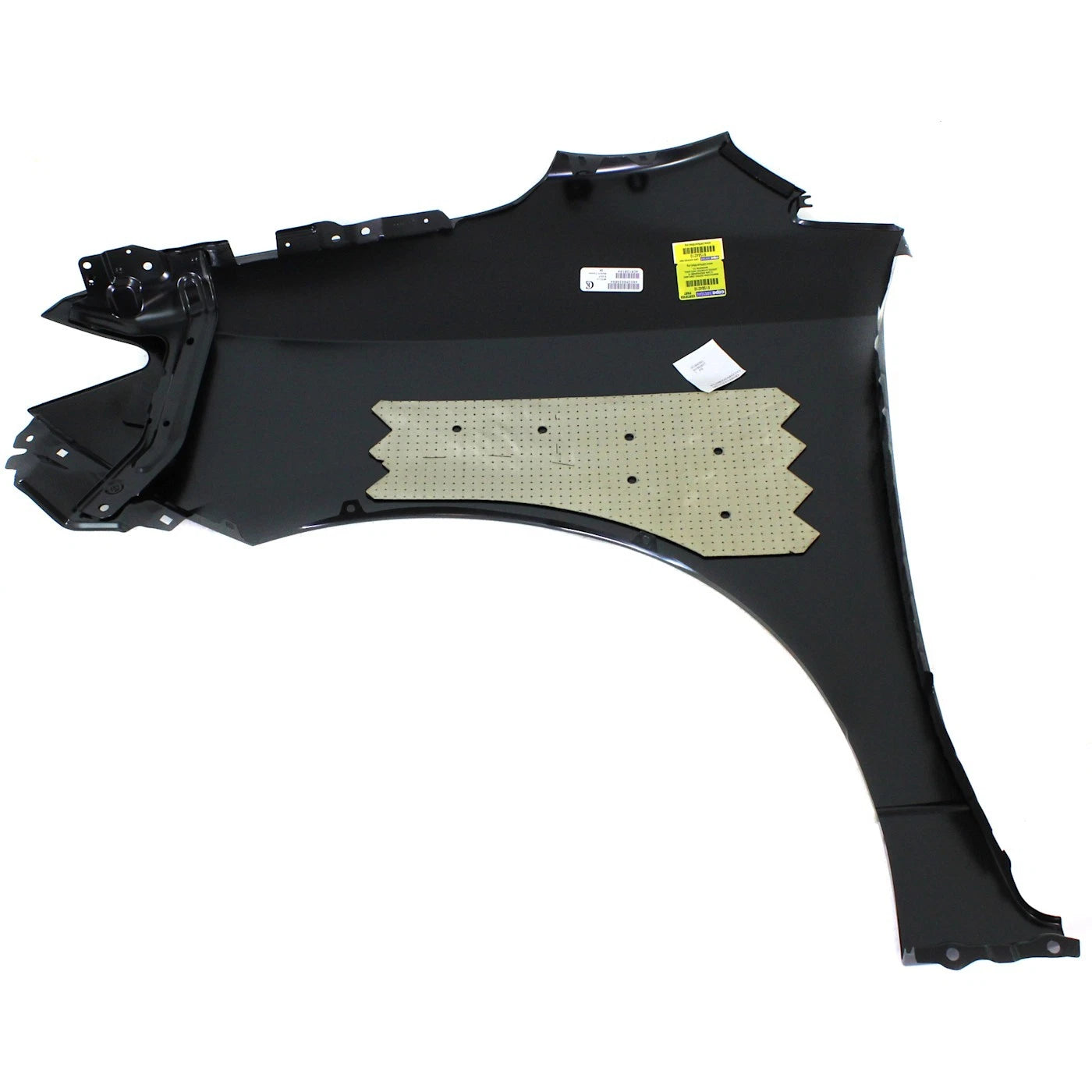 NISSAN QUEST 2011-2017, guardabarros derecho (lado del pasajero); sin orificio de moldura - NI1241201 - Compatible con el número de pieza 631001JA0A