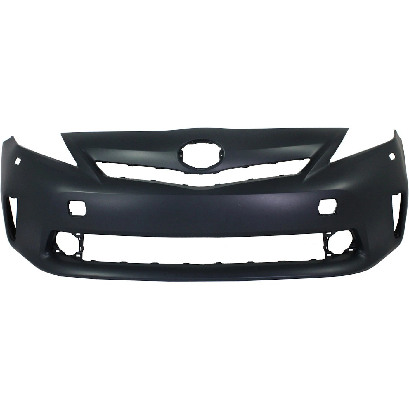 2012-2014 TOYOTA PRIUS V, Front Bumper Cover; LED H/Lamps; w/o Pre-Collision System - TO1000390 - Fits Part Number 5211947924