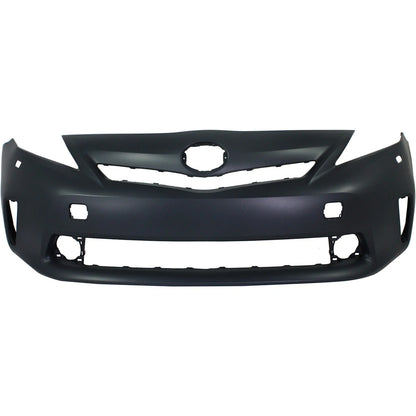 2012-2014 TOYOTA PRIUS V, Front Bumper Cover; LED H/Lamps; w/o Pre-Collision System - TO1000390 - Fits Part Number 5211947924
