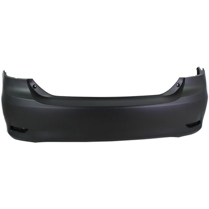 2011-2013 TOYOTA COROLLA, Rear Bumper Cover; Japan; w/o Spoiler hole - TO1100294 - Fits Part Number 5215912941
