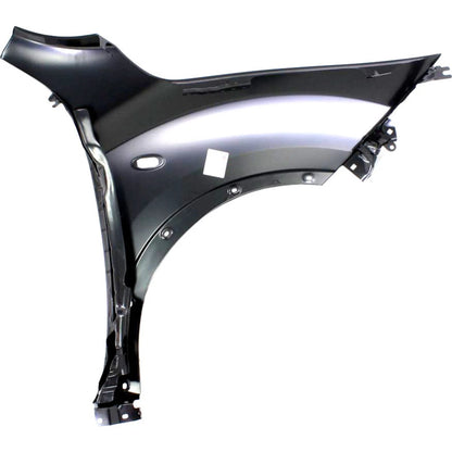 Nissan Juke 2011-2016, guardabarros izquierdo (lado del conductor); con orificio - NI1240200 - Compatible con el número de pieza FCA011KAMA