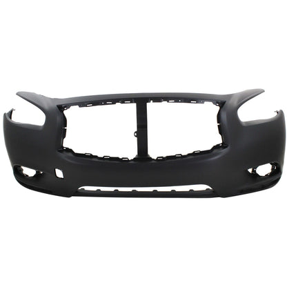 2013-2013 INFINITI JX35, Front Bumper Cover; w/o Premium Pkg; w/o Park Sensor - IN1000251 - Fits Part Number 620223JA0H