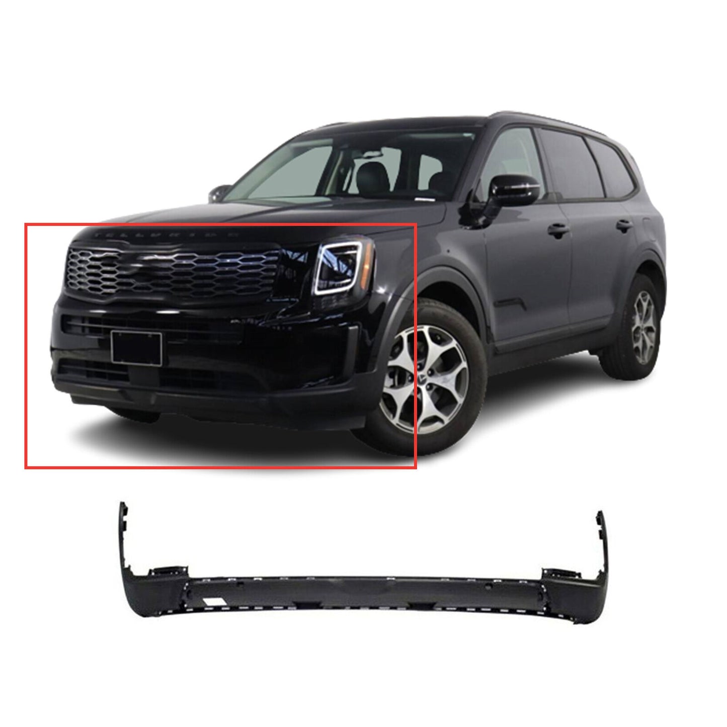 2020-2022 Kia Telluride (Lower) Front Bumper Cover