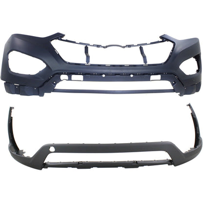 2013-2016 Hyundai Santa Fe (Lower) Front Bumper Cover