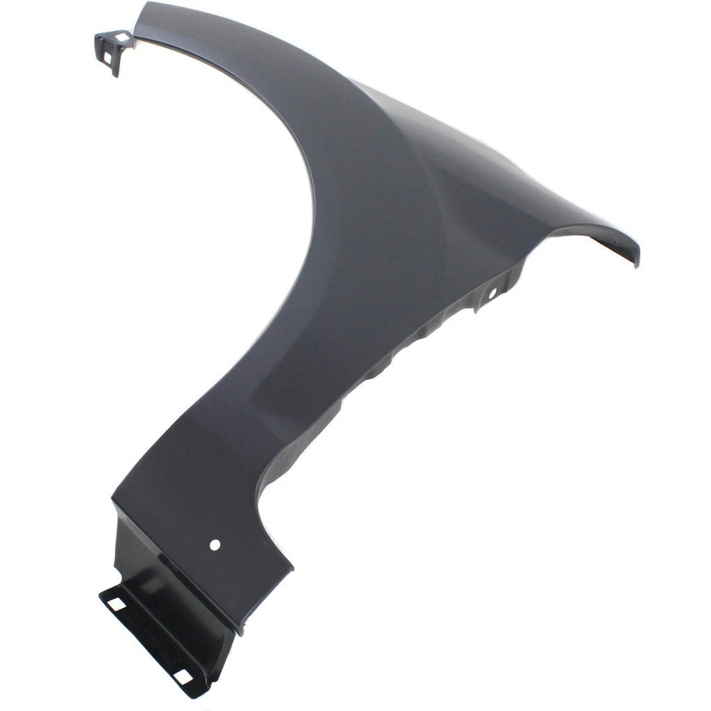 FORD FIESTA HATCHBACK 2014-2019, guardabarros izquierdo (lado del conductor); con paquete de diseño; con orificio para moldura - FO1240292 - Compatible con el número de pieza D2BZ16006A