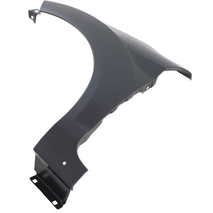 FORD FIESTA HATCHBACK 2014-2019, guardabarros izquierdo (lado del conductor); con paquete de diseño; con orificio para moldura - FO1240292 - Compatible con el número de pieza D2BZ16006A