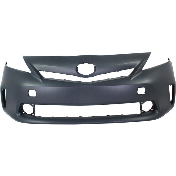 2012-2014 Toyota Prius (HALGN H/Lamps | w/Pre-Collision System) Front Bumper Cover
