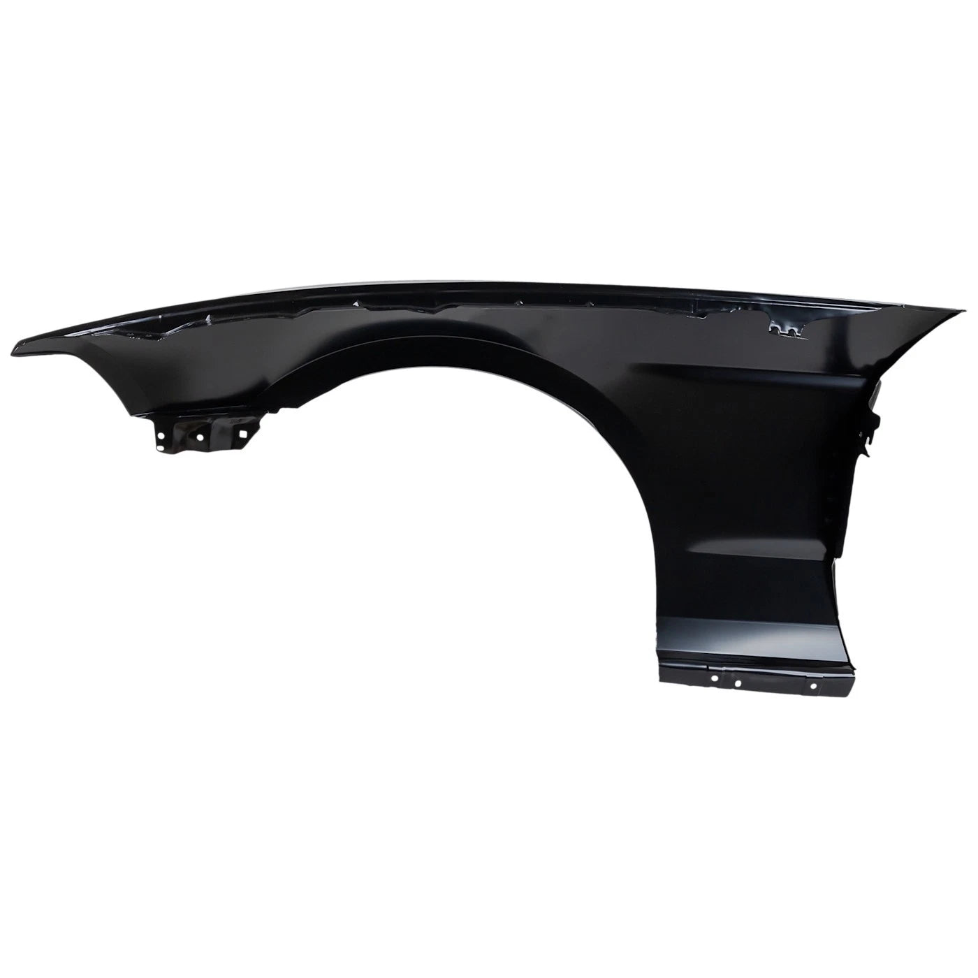 FORD MUSTANG 2010-2014, guardabarros derecho (lado del pasajero); sin orificio de moldura - FO1241281 - Compatible con el número de pieza AR3Z16005A