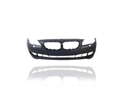 2011-2013 BMW 5-Series, Front Bumper Cover; F10; Sedan; w/o M Pkg; w/Park Distance Control; w/o Side View Camera - BM1000241 - Fits Part Number 51117285964