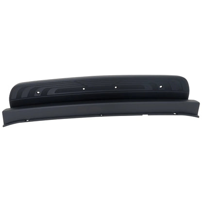 2019-2020 MERCEDES SPRINTER PASS VAN, Rear Bumper Cover; W907; w/o Trailer Hitch; w/o Sensor; w/Rear Step; TXT - MB1100458 - Fits Part Number 90788512009K83
