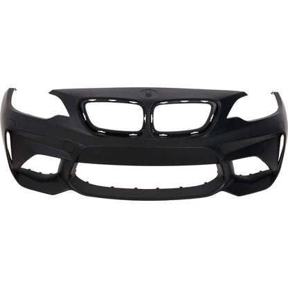 2016-2018 BMW M2, Front Bumper Cover; F87; w/Washer Hole - BM1000458 - Fits Part Number 51118068533