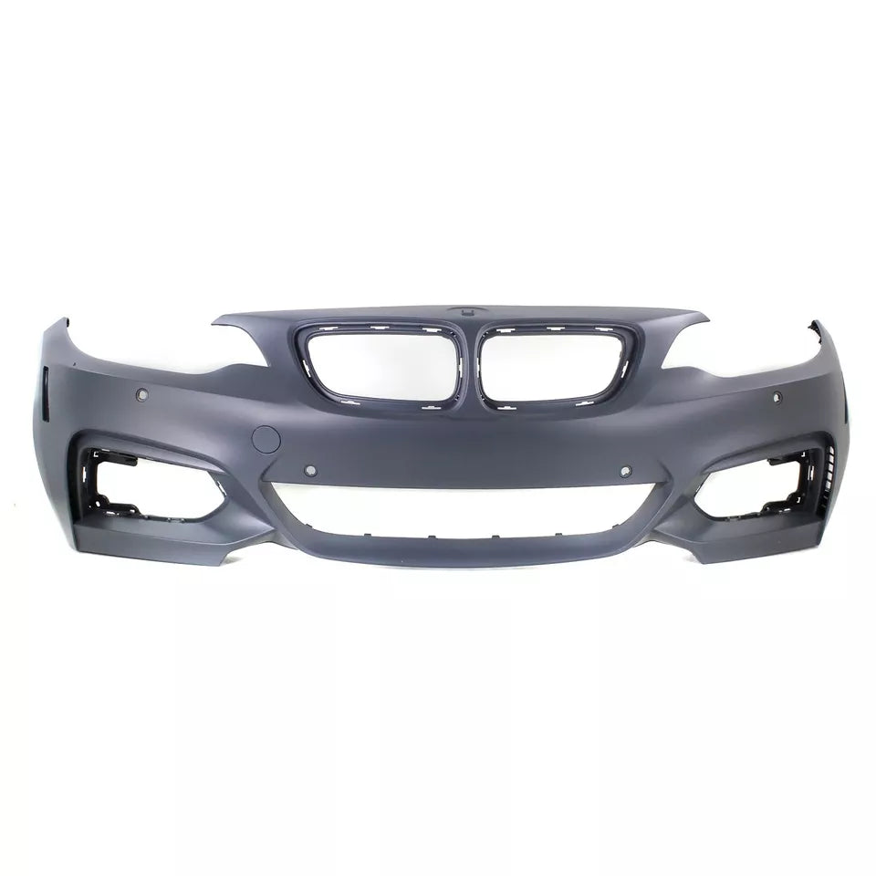 2015-2016 BMW 2-SERIES   -   CONV/CPE; F22/F23; M Sport; w/o HL Washer; w/o Park Sensor; w/PDC; PRMT;  -  Front Bumper Cover  -  BM1000410 - Fits Part Number 51118058098